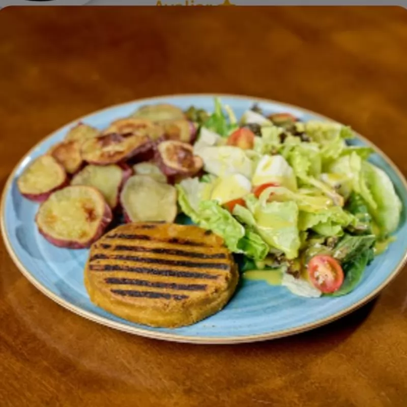 Hambúrguer vegano/Vegan burger