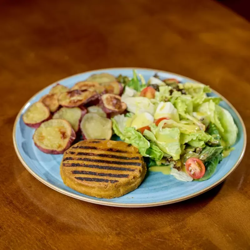 Hambúrguer vegano/Vegan burger