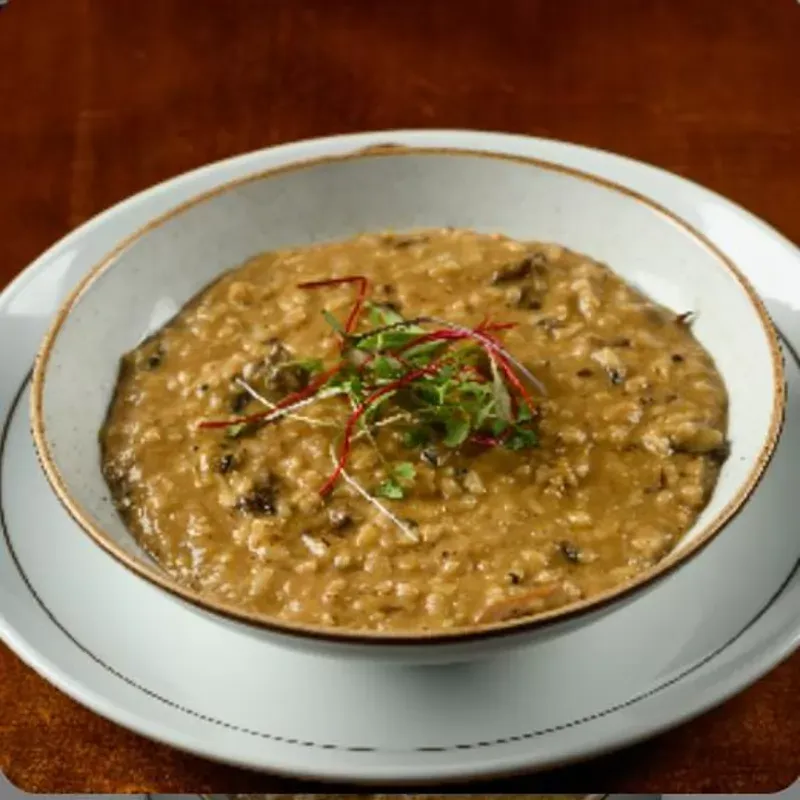 Risoto de mix cogumelos / Mixed mushroom risotto