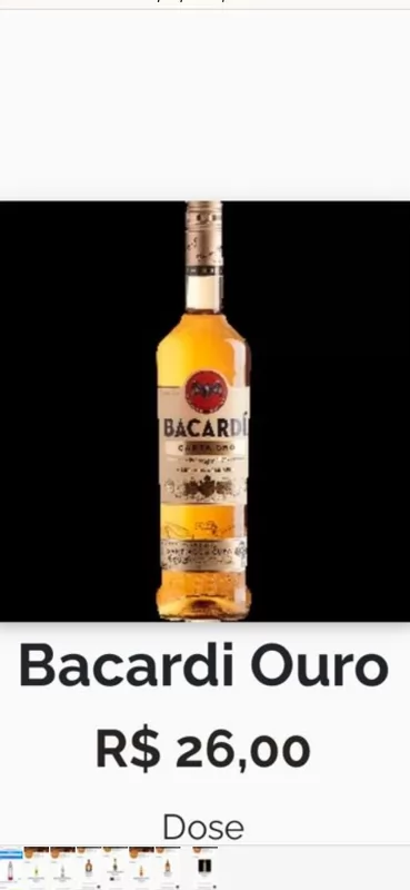 Bacardi Ouro