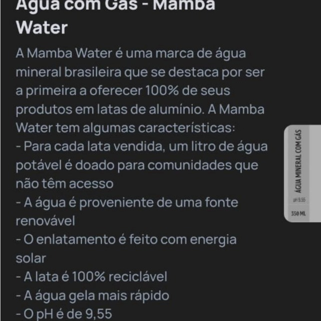 agua mamba