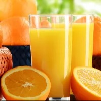sucos de laranja natural